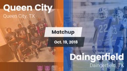 Matchup: Queen City High vs. Daingerfield  2018