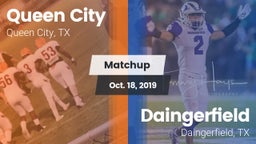 Matchup: Queen City High vs. Daingerfield  2019