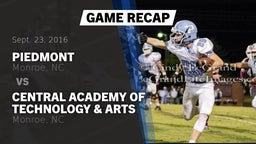 Recap: Piedmont  vs. Central Academy Of Technology & Arts 2016