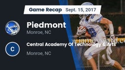 Recap: Piedmont  vs. Central Academy Of Technology & Arts 2017