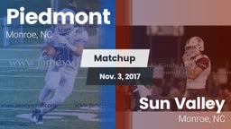 Matchup: Piedmont  vs. Sun Valley  2017