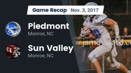 Recap: Piedmont  vs. Sun Valley  2017