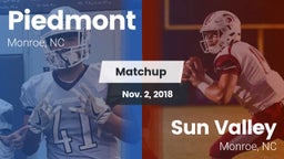 Matchup: Piedmont  vs. Sun Valley  2018