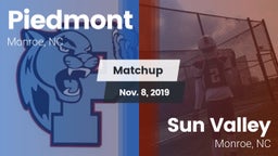 Matchup: Piedmont  vs. Sun Valley  2019