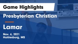 Presbyterian Christian  vs Lamar  Game Highlights - Nov. 6, 2021