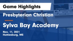 Presbyterian Christian  vs Sylva Bay Academy Game Highlights - Nov. 11, 2021