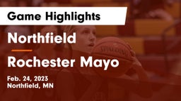 Northfield  vs Rochester Mayo  Game Highlights - Feb. 24, 2023