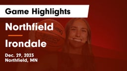 Northfield  vs Irondale  Game Highlights - Dec. 29, 2023