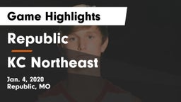 Republic  vs KC Northeast Game Highlights - Jan. 4, 2020