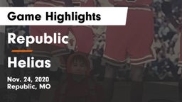 Republic  vs Helias  Game Highlights - Nov. 24, 2020