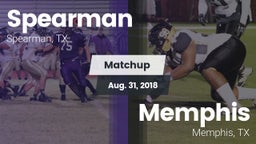 Matchup: Spearman  vs. Memphis  2018