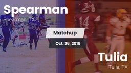 Matchup: Spearman  vs. Tulia  2018