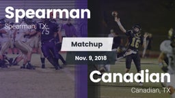 Matchup: Spearman  vs. Canadian  2018