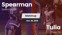 Matchup: Spearman  vs. Tulia  2019