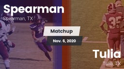 Matchup: Spearman  vs. Tulia  2020