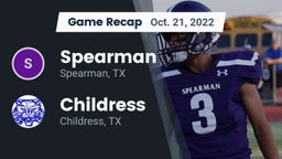 Recap: Spearman  vs. Childress  2022