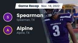 Recap: Spearman  vs. Alpine  2022