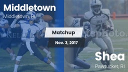 Matchup: Middletown High vs. Shea  2017