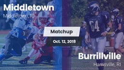 Matchup: Middletown High vs. Burrillville  2018