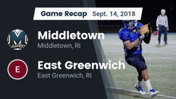 Recap: Middletown  vs. East Greenwich  2018