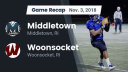 Recap: Middletown  vs. Woonsocket  2018