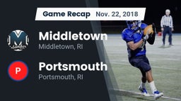 Recap: Middletown  vs. Portsmouth  2018