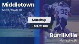 Matchup: Middletown High vs. Burrillville  2019