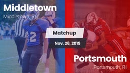 Matchup: Middletown High vs. Portsmouth  2019
