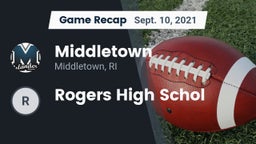 Recap: Middletown  vs. Rogers High Schol 2021