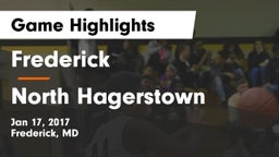 Frederick  vs North Hagerstown  Game Highlights - Jan 17, 2017