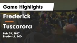 Frederick  vs Tuscarora  Game Highlights - Feb 28, 2017