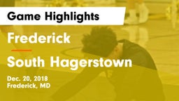 Frederick  vs South Hagerstown  Game Highlights - Dec. 20, 2018