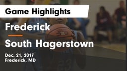 Frederick  vs South Hagerstown  Game Highlights - Dec. 21, 2017