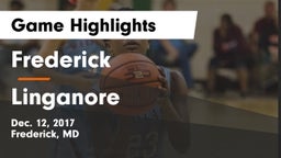 Frederick  vs Linganore Game Highlights - Dec. 12, 2017