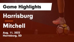 Harrisburg  vs Mitchell  Game Highlights - Aug. 11, 2023