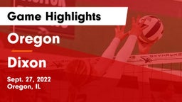 Oregon  vs Dixon  Game Highlights - Sept. 27, 2022