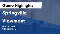 Springville  vs Viewmont  Game Highlights - Nov. 3, 2021