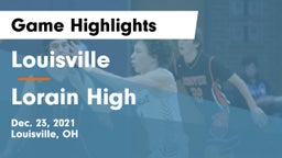Louisville  vs Lorain High Game Highlights - Dec. 23, 2021