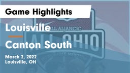 Louisville  vs Canton South  Game Highlights - March 2, 2022