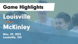 Louisville  vs McKinley  Game Highlights - Nov. 29, 2022