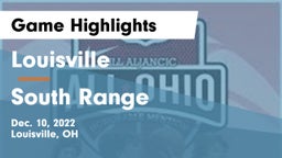 Louisville  vs South Range Game Highlights - Dec. 10, 2022