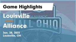 Louisville  vs Alliance  Game Highlights - Jan. 28, 2023