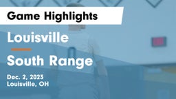 Louisville  vs South Range Game Highlights - Dec. 2, 2023