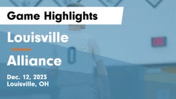 Louisville  vs Alliance  Game Highlights - Dec. 12, 2023