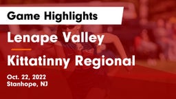 Lenape Valley  vs Kittatinny Regional  Game Highlights - Oct. 22, 2022