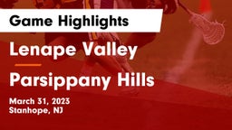 Lenape Valley  vs Parsippany Hills  Game Highlights - March 31, 2023