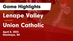Lenape Valley  vs Union Catholic  Game Highlights - April 8, 2023