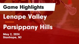 Lenape Valley  vs Parsippany Hills  Game Highlights - May 2, 2024