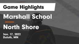 Marshall School vs North Shore Game Highlights - Jan. 17, 2022