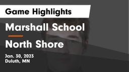 Marshall School vs North Shore Game Highlights - Jan. 30, 2023